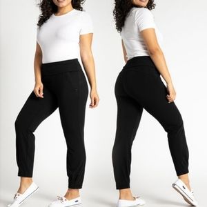 Betabrand joggers large with petite inseam length